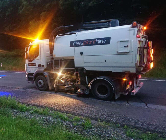 Road Sweeper Hire